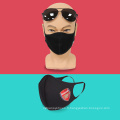Adi Fashion Black Custom Logo Coton Copton Mash Masks réutilisables Masques de visage lavable à respiration avec filtres Elastic Earloop
